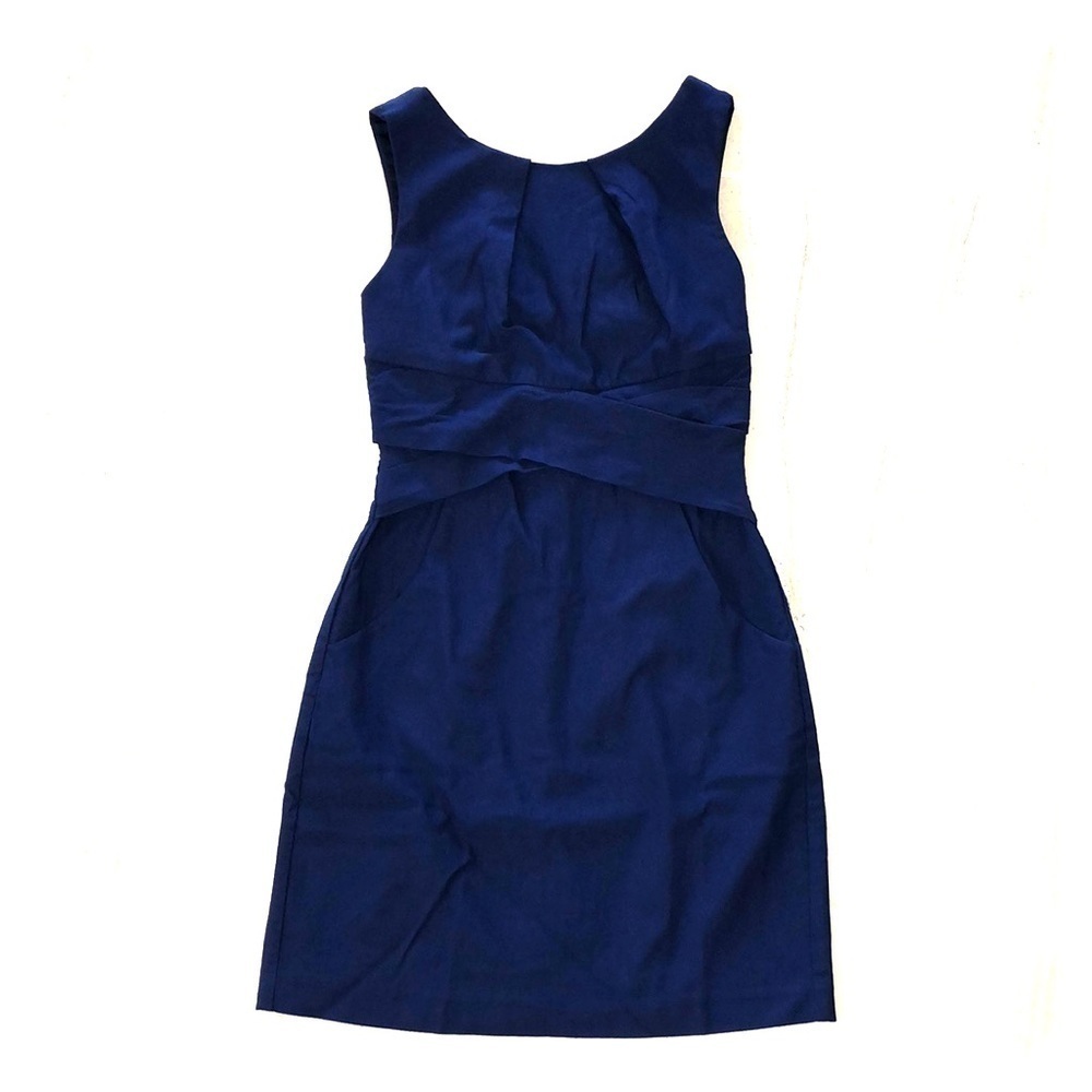 EUC Navy blue formal dress size 3 Juniors